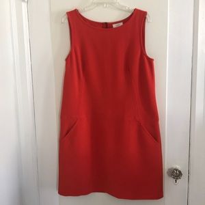 Orange Loft dress